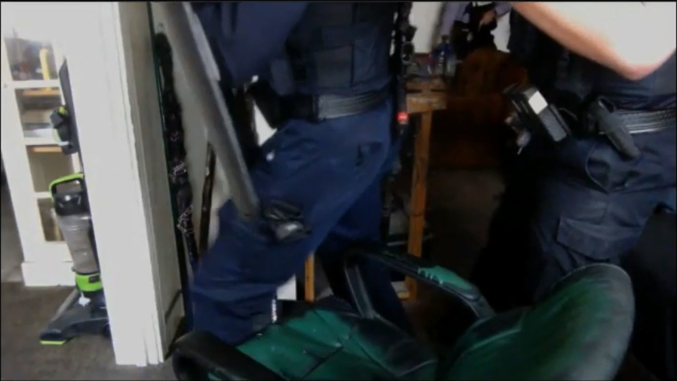 Police raid